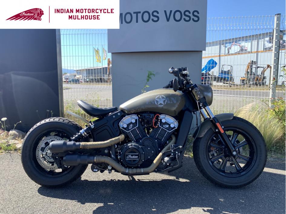 INDIAN SCOUT BOBBER 1200 PREPARATION ARMY DEPOT VENTE