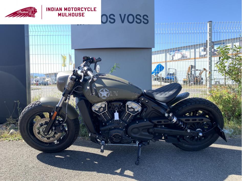 INDIAN SCOUT BOBBER 1200 PREPARATION ARMY DEPOT VENTE