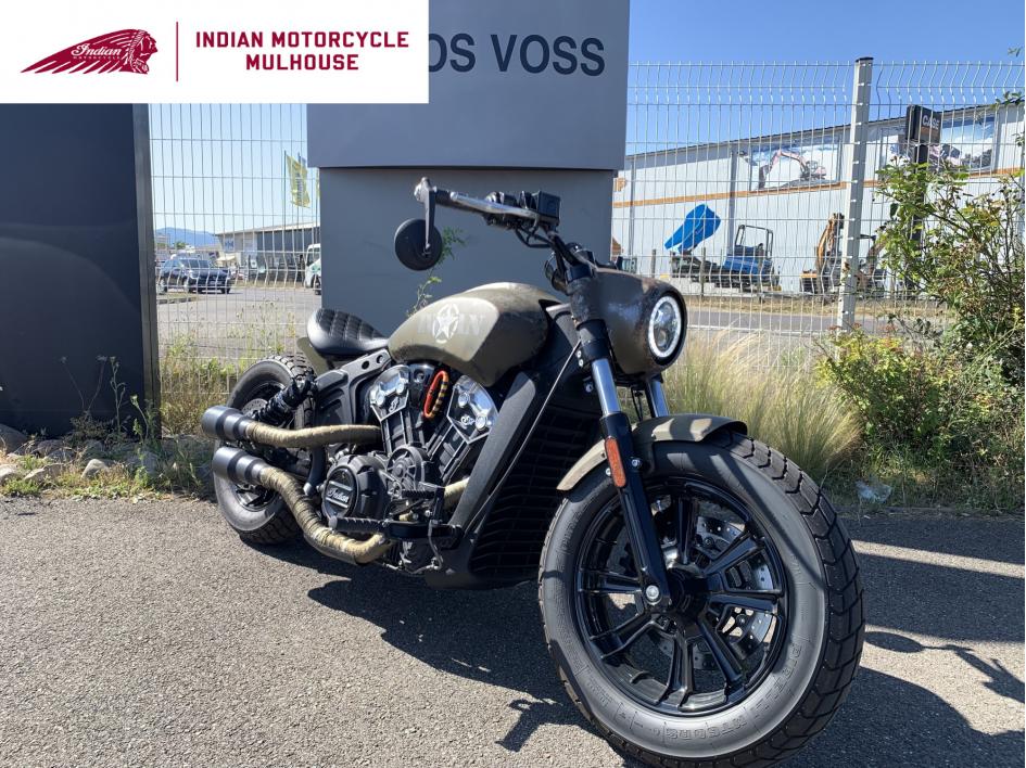 INDIAN SCOUT BOBBER 1200 PREPARATION ARMY DEPOT VENTE